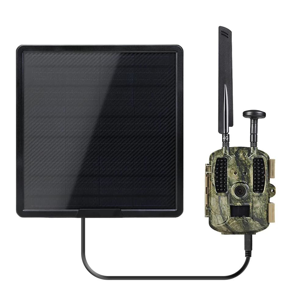 25000mAh Large Capacity Solar Power Pack IP66 Type-C Fast Charging Solar Panel Kit Complete for 4G Trail Hunting Secruity Camera - Image 1