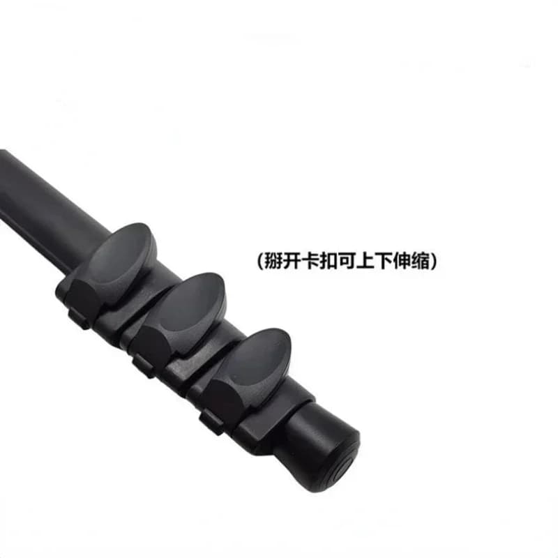 Aluminum Hunting Shooting Accessory V Shaped Rotating Yoke Monopod Telescopic Shooting Stick Hunting Stick with Shoulder Strap - Image 4