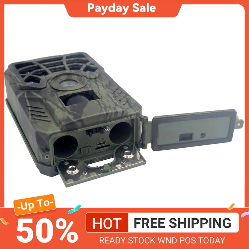 Hunting Camera Photo Trap PR300C 5MP Wildlife Trail Night Tracking Camera for Family Outdoor Camping Accessories - Image 1
