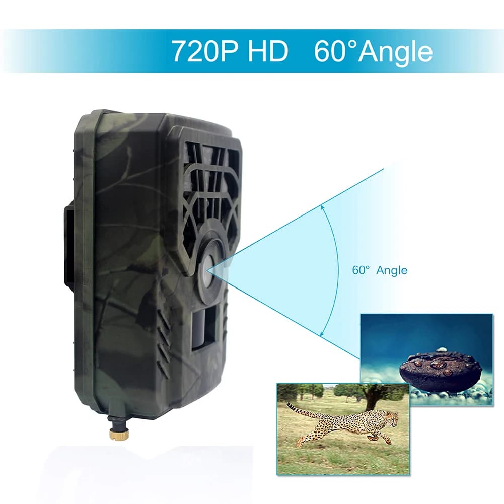 Hunting Camera Photo Trap PR300C 5MP Wildlife Trail Night Tracking Camera for Family Outdoor Camping Accessories - Image 4