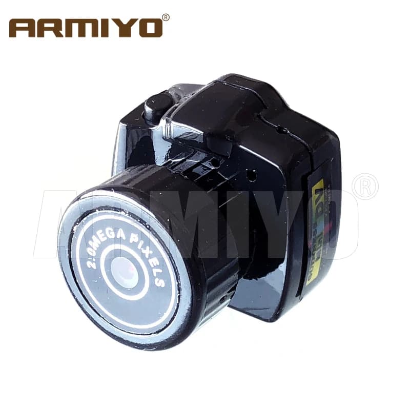 Armiyo Mini Keychain Camera 2MP Photo Support SD Card Tiny Digital Body Thumb Cam DV Micro Camcorder Trail Camera for Hunting - Image 3