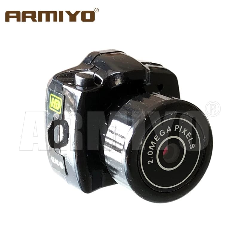 Armiyo Mini Keychain Camera 2MP Photo Support SD Card Tiny Digital Body Thumb Cam DV Micro Camcorder Trail Camera for Hunting - Image 6