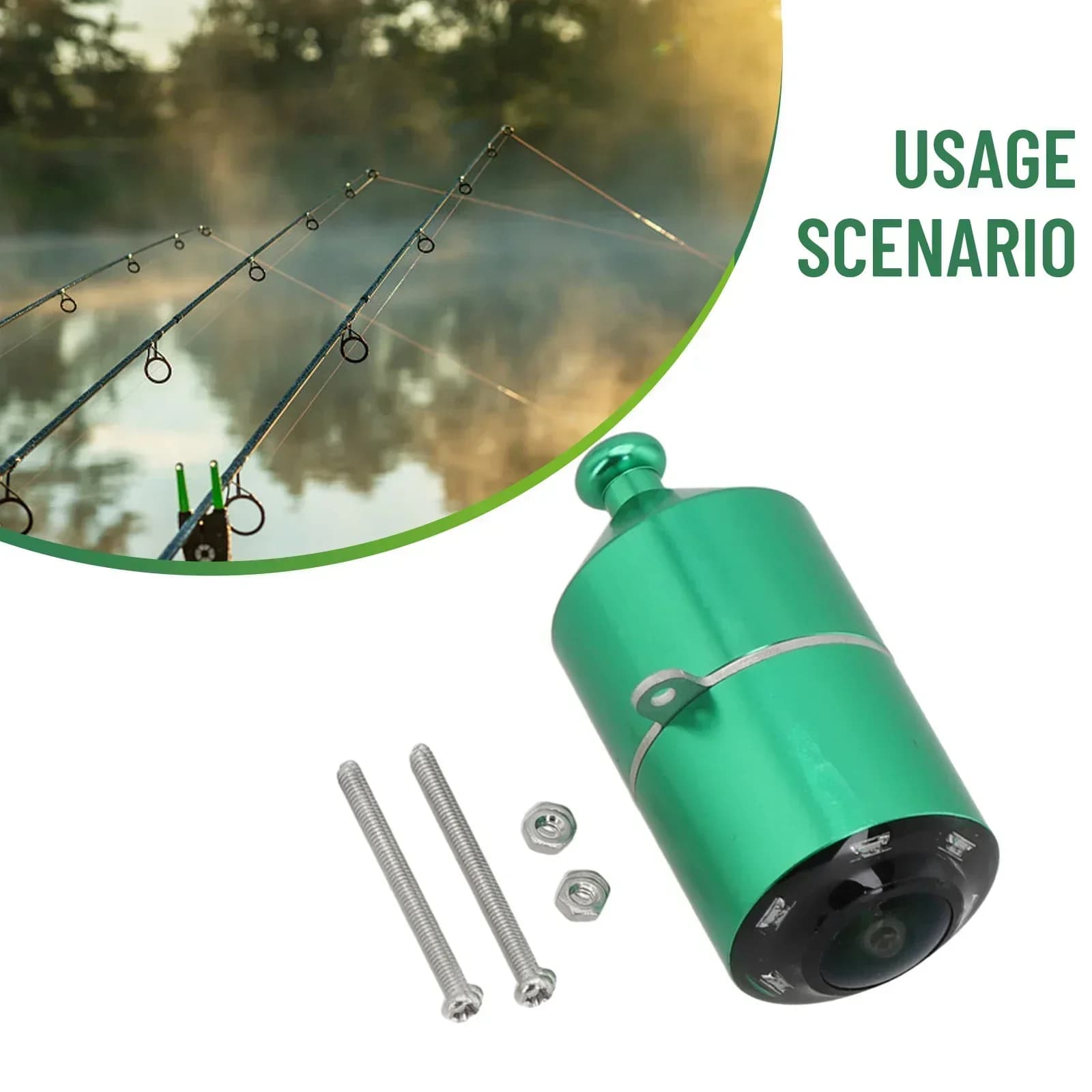 Underwater Night 1080P Vision Underwater Fishing Camera Fishing Finder Camera Vision Finder Fishing Night .. - Image 1