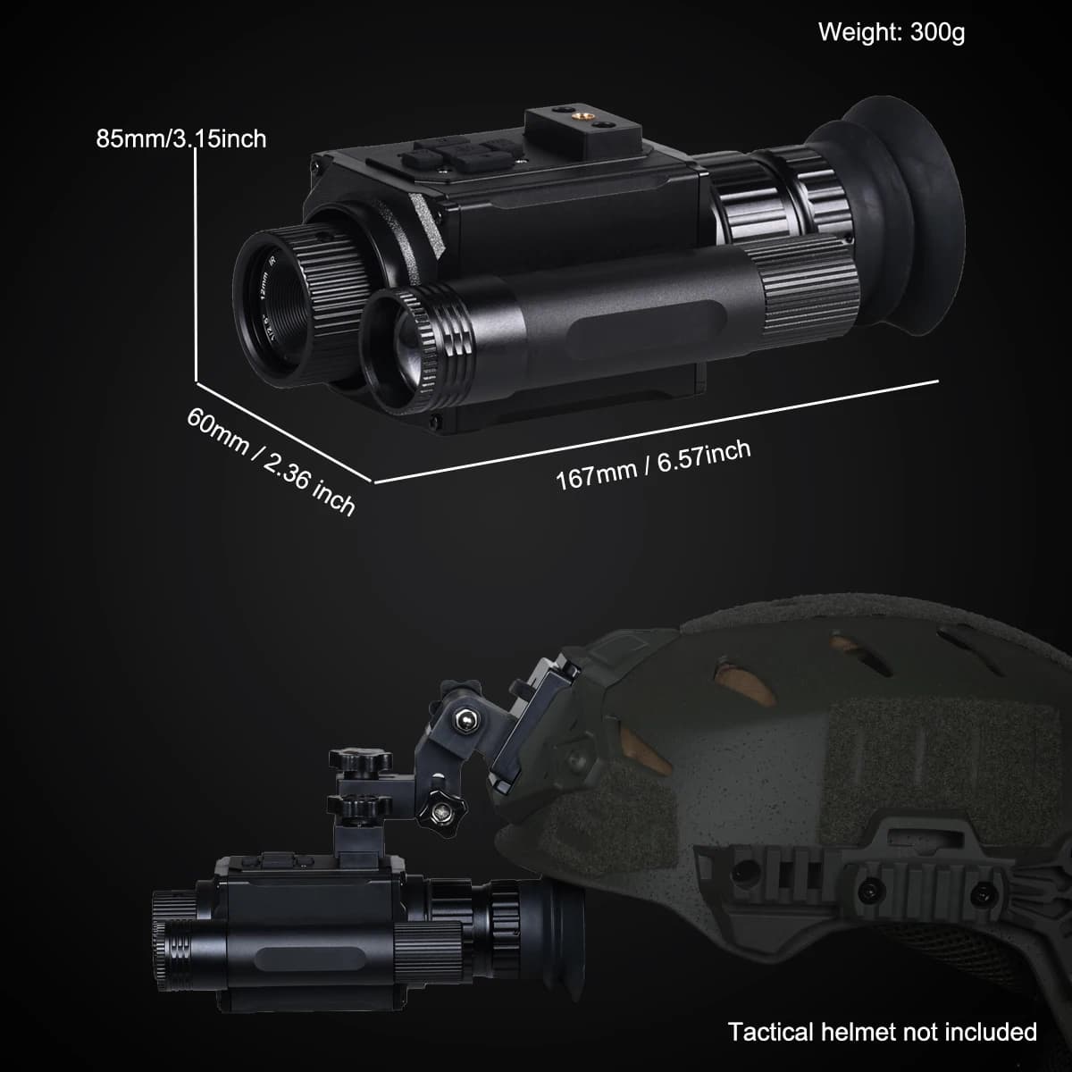 Digital Night Vision Monocular Headwear/Helmet NVG Mounted 5X Zoom Infrared Hunting Camera HD 1080P Night Vision Goggles NK006 - Image 2