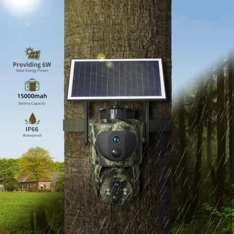 4G Wildlife Trail Camera Night Vision Animal Trap Camera 2.5K Trail Hunting Camera With Wide-angle Lens Ip66 Waterproof - Image 4