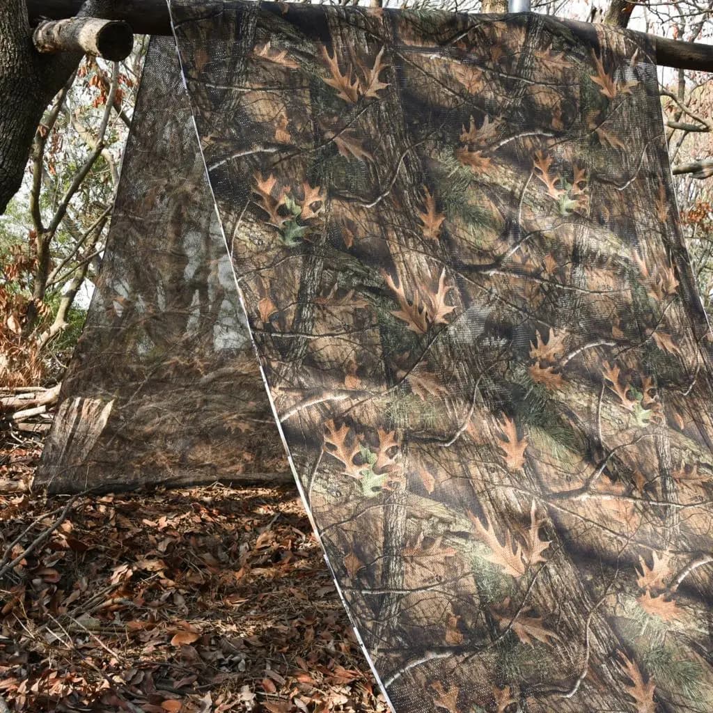300D Camo Netting For Hunting Cover Camping Outdoor Camouflage Net Blinds Great For Shooting Ground Blinds Tree Stands - Image 3