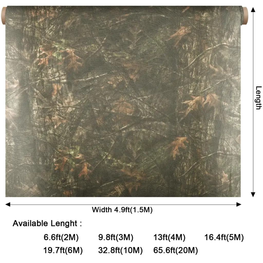 300D Camo Netting For Hunting Cover Camping Outdoor Camouflage Net Blinds Great For Shooting Ground Blinds Tree Stands - Image 5