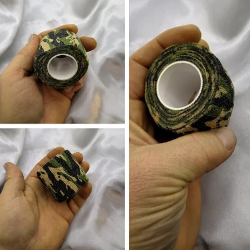 Army Camo Blind Wrap for Hunting Shooting Outdoor Camouflage Stealth Tape Waterproof Wrap Durable Hunting Accessories 5cmx4.5m - Image 4