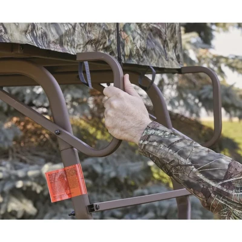 6 Foot 2 Man Hunting Tripod Tower Blind Elevated Stand Hunting Gear Equipment Accessories 4x4 - Image 3