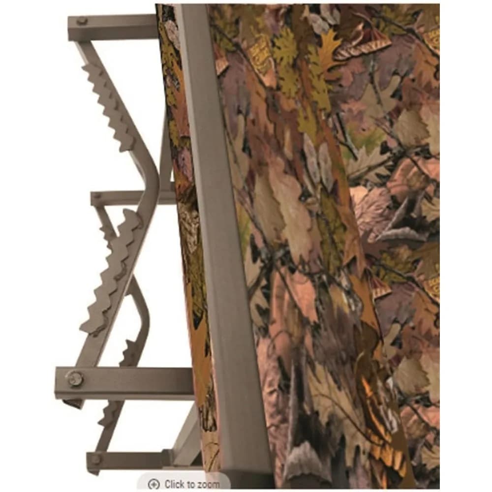 Climbing Hunting Ladder Tree Stand with 20 Feet Two Man Seat and Blind Hunting Gear Equipment Accessory - Image 4