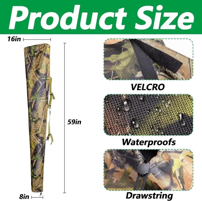 Camo Gravity Deer Feeder Bag Hanging Tree Mounted Hunting Bait Station Waterproof Camouflage Game Feeder For Wild Hog Bear 2026 - Image 2