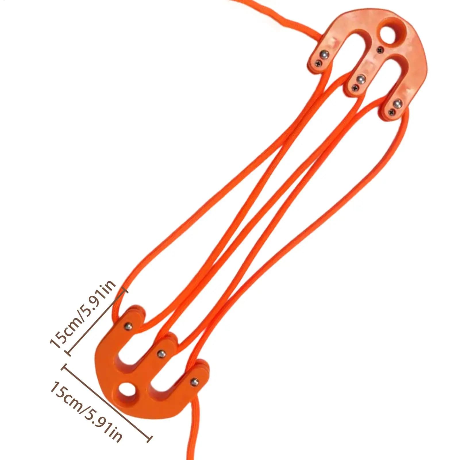 Portable Game Hoist Pulley Lift System, Heavy Duty Gambrel Hanging Rack, Multifunctional Skinning Bracket for Deer, Goat, - Image 6