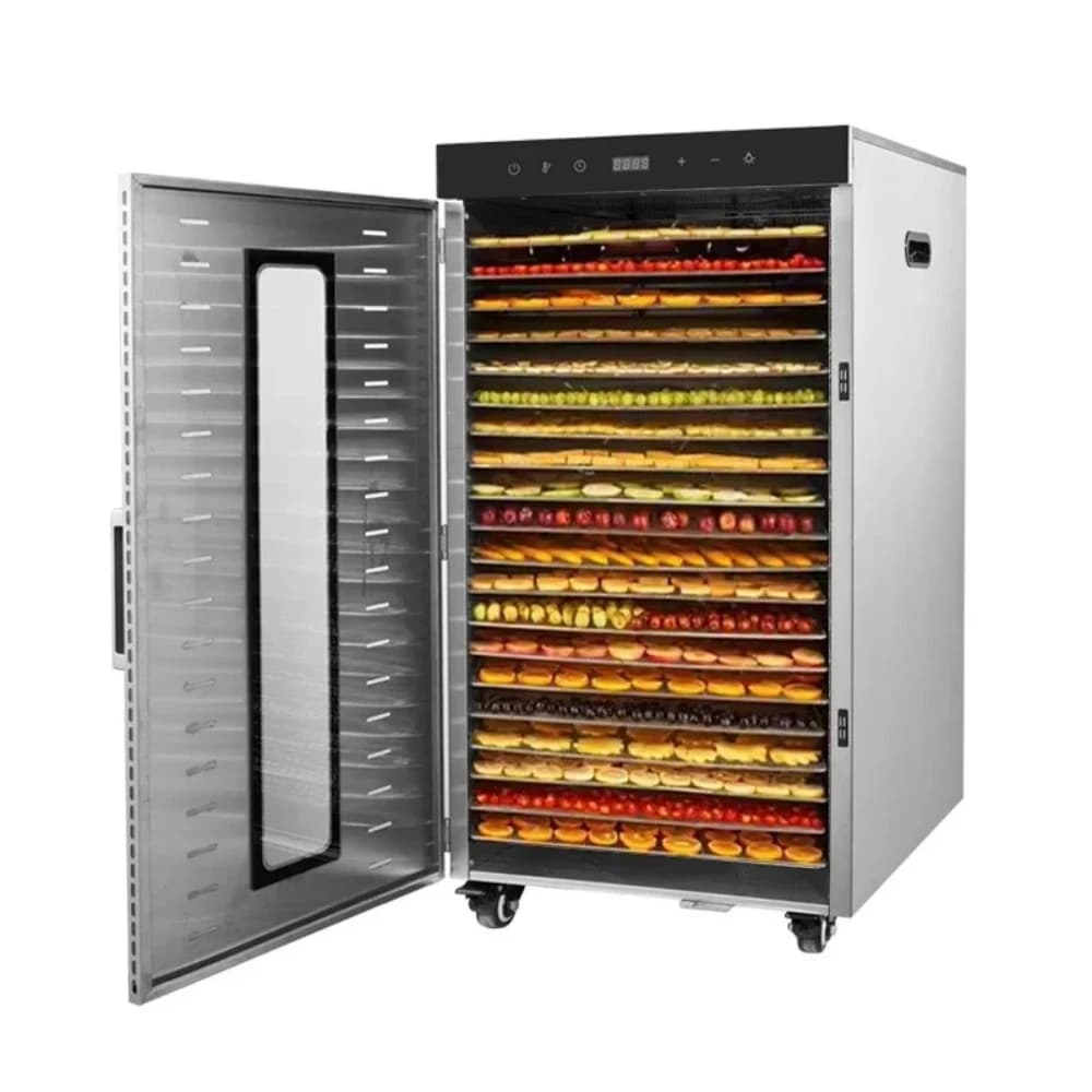 2000W Commercial Food Dehydrator 20 Trays Stainless Steel Jerky Maker 110V 220V Meat Fruit Dryer Machine 30-90℃ Pet Treat - Image 1