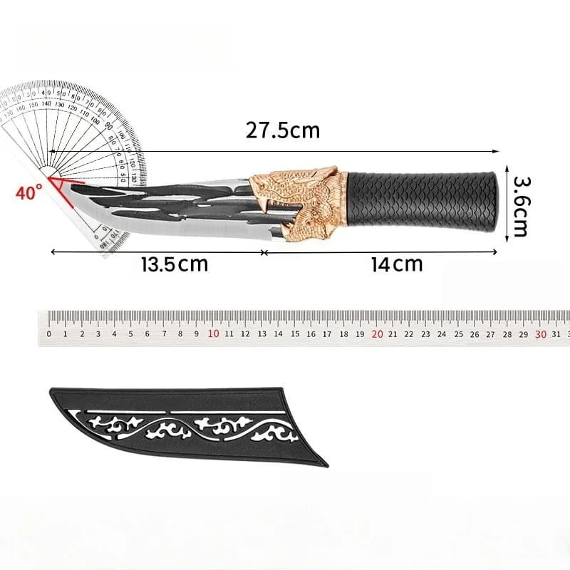 Multi-Purpose Kitchen Knife for Meat BBQ Cooking Knife Fishing Boning Knife Stainless Steel Butcher Knife Pastic Handle - Image 5