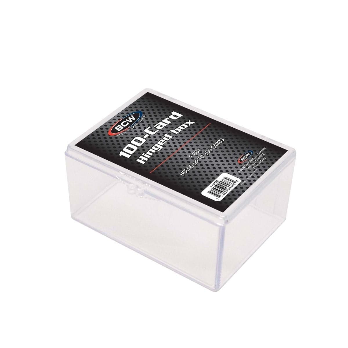 BCW 100-card hinged box