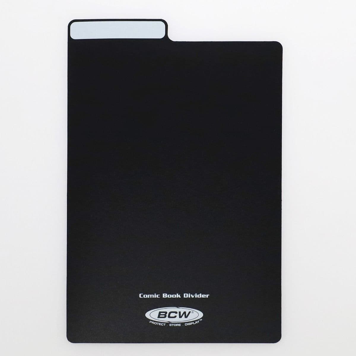 BCW Comic Book Dividers - Black, single divider