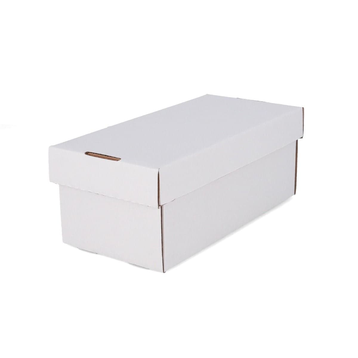 Open BCW 2-row graded card shoe box. Lid on