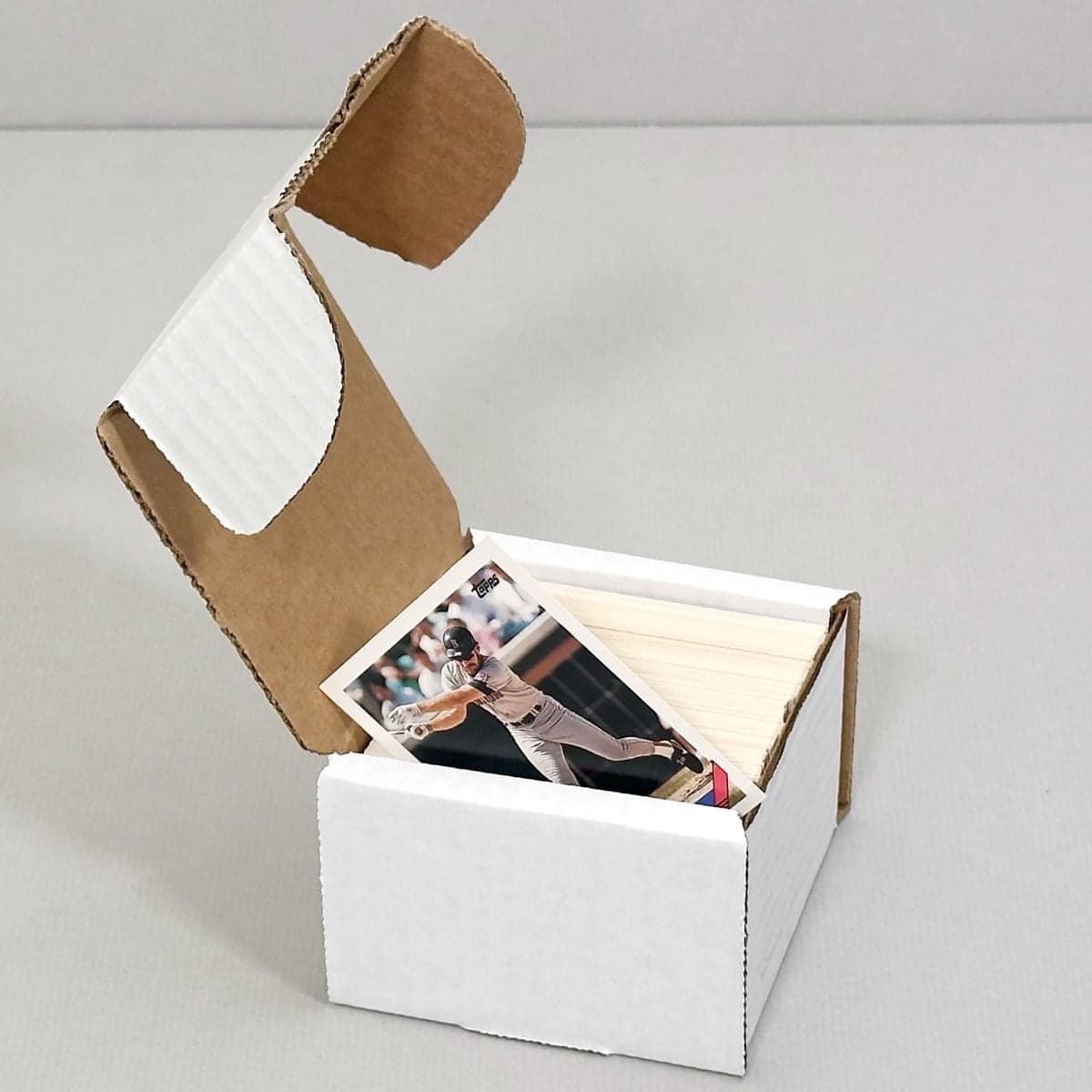 BCW 200 count box filled with cards