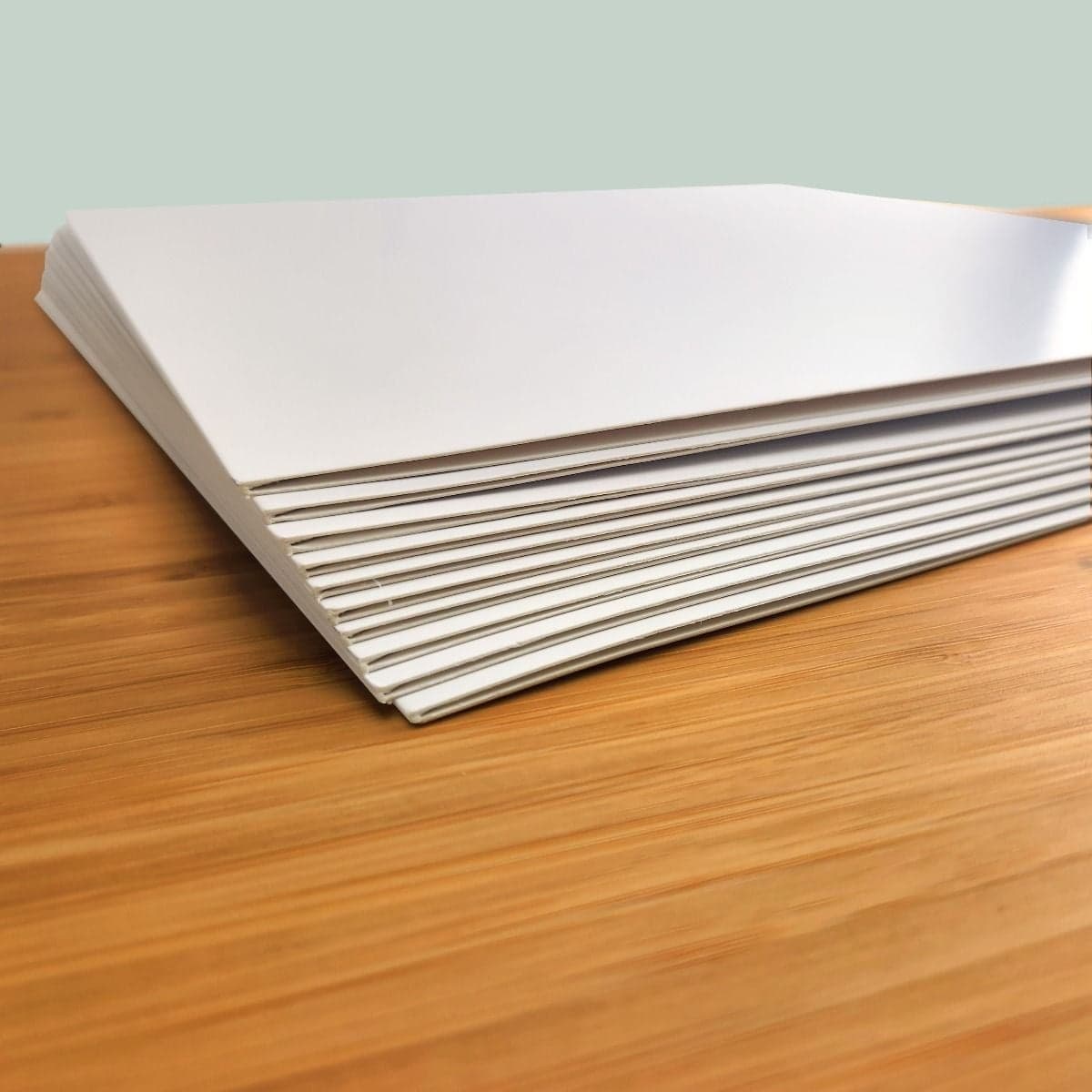 Stack of BCW 12 Inch Record Paper Jackets - No Hole - White