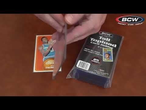 Tall Card Topload Holder