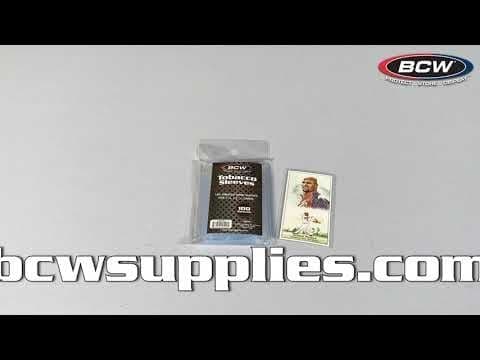 Tobacco Card Sleeves