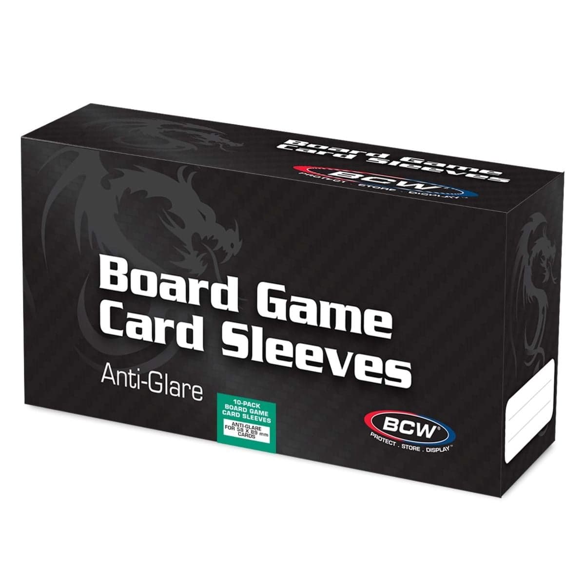 Box of 10 packs of BCW Anti-Glare Sleeves - Std Chimera (58MM x 89MM)