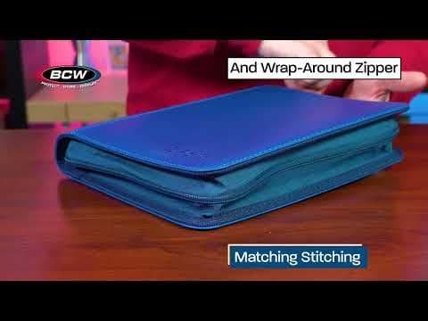 Z-Folio 4-Pocket LX Album - Toploaders - Red