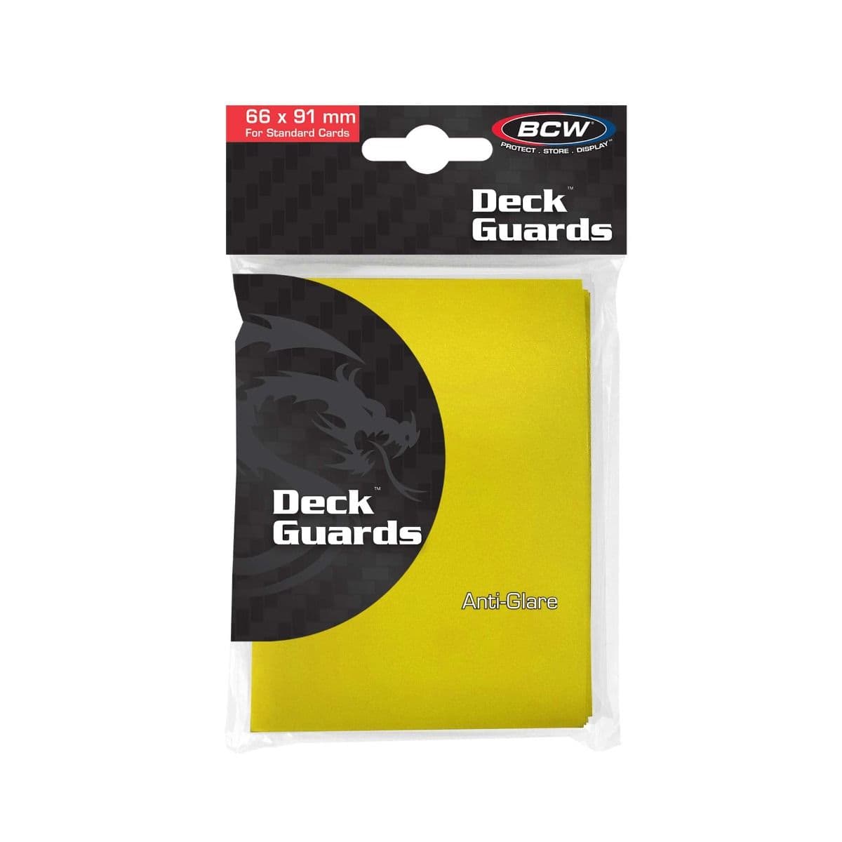 double matte deck guards - yellow - packaging