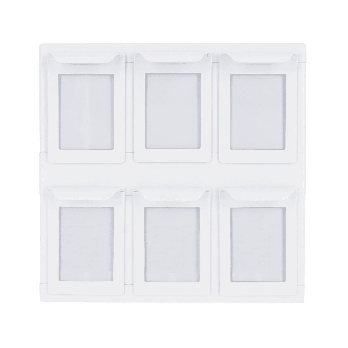 6 Drawer Card Catalog - White