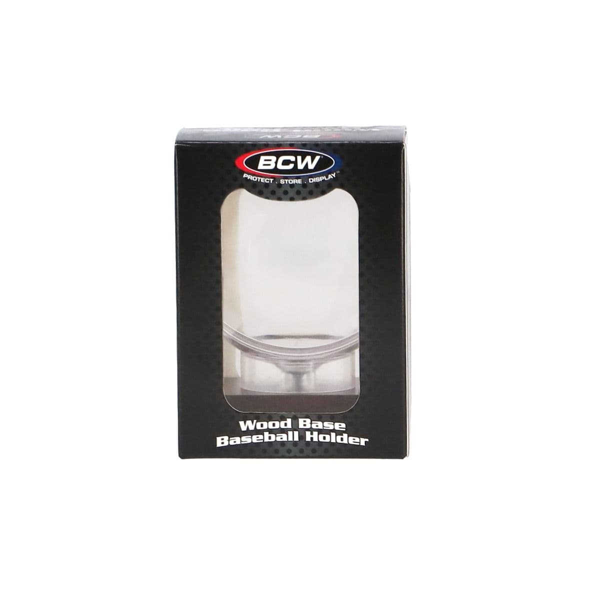 BCW Woodbase Baseball Holder packaging front
