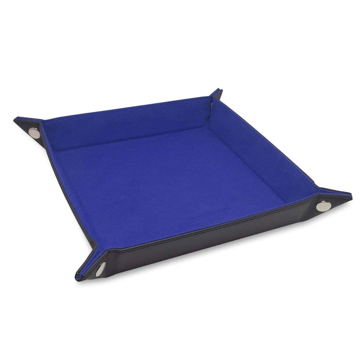 BCW Square Dice Tray - Blue - assembled