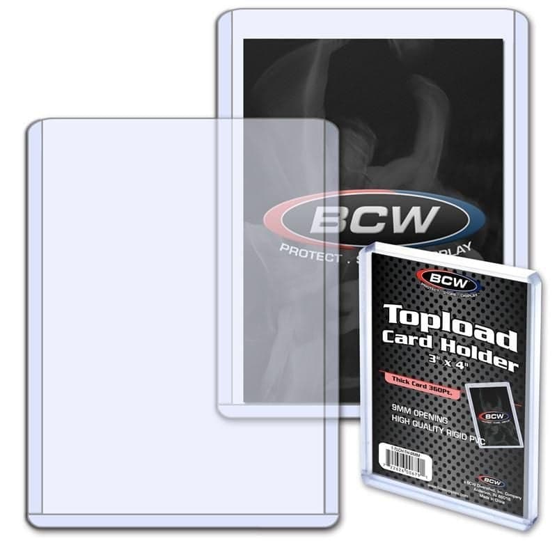 THICK CARD TOPLOAD HOLDER - 360 PT.