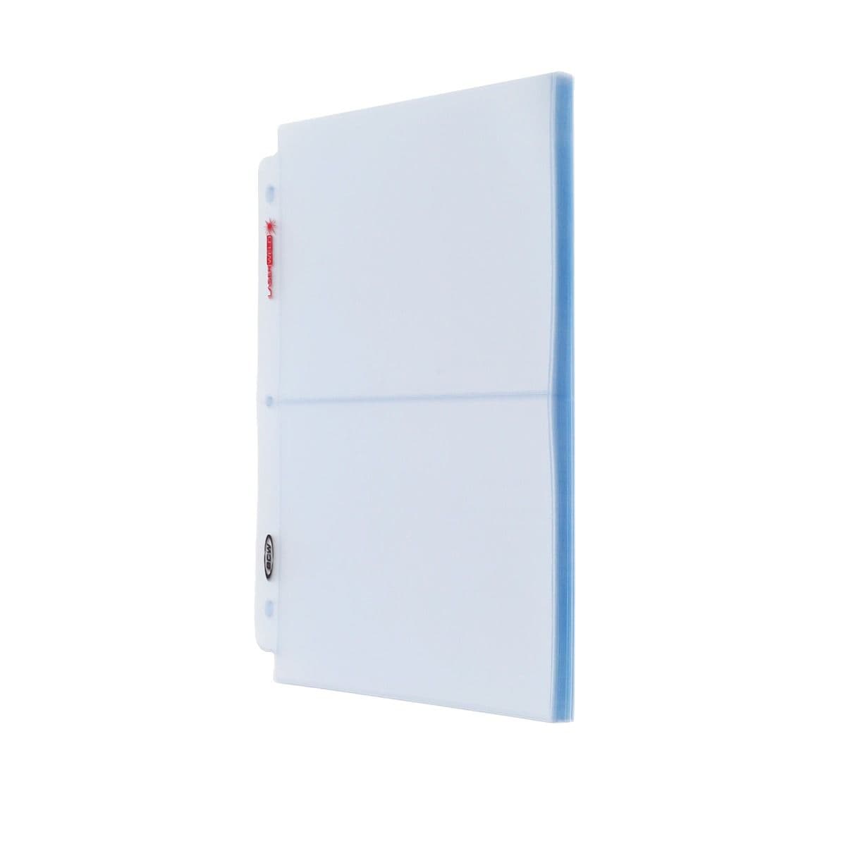 LaserWeld 2-Pocket Photo Page (50 CT. Box). empty stack vertical