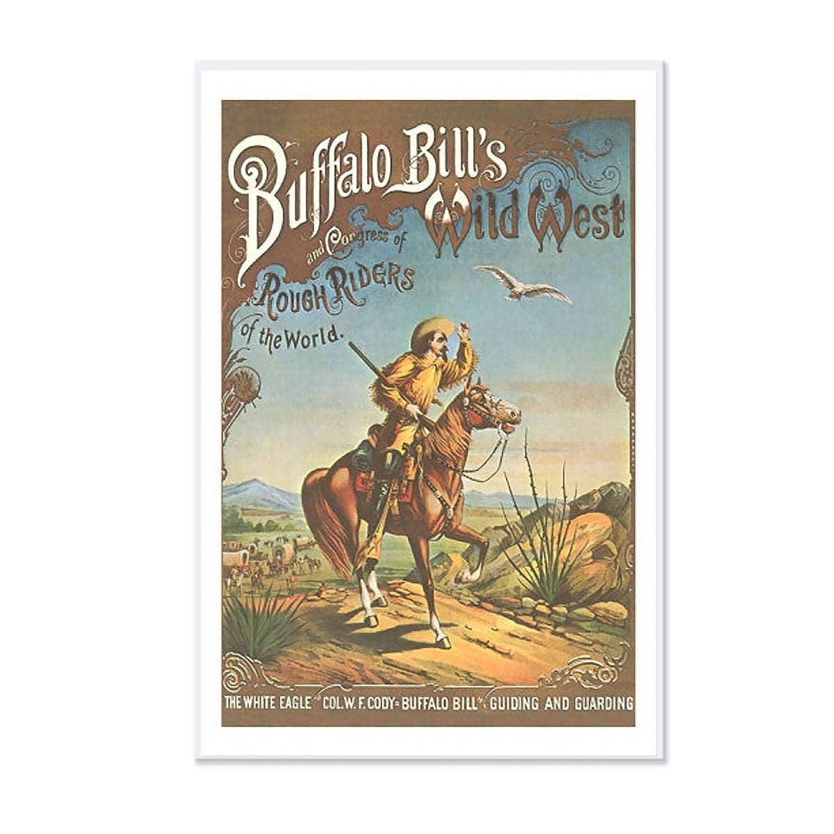 An 11 inch by 17 inch print in BCW art print sleeve