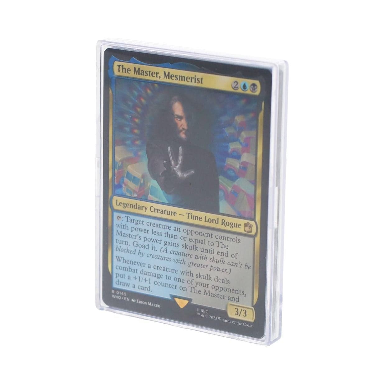 BCW 10-card slider box. Tcg gaming cards