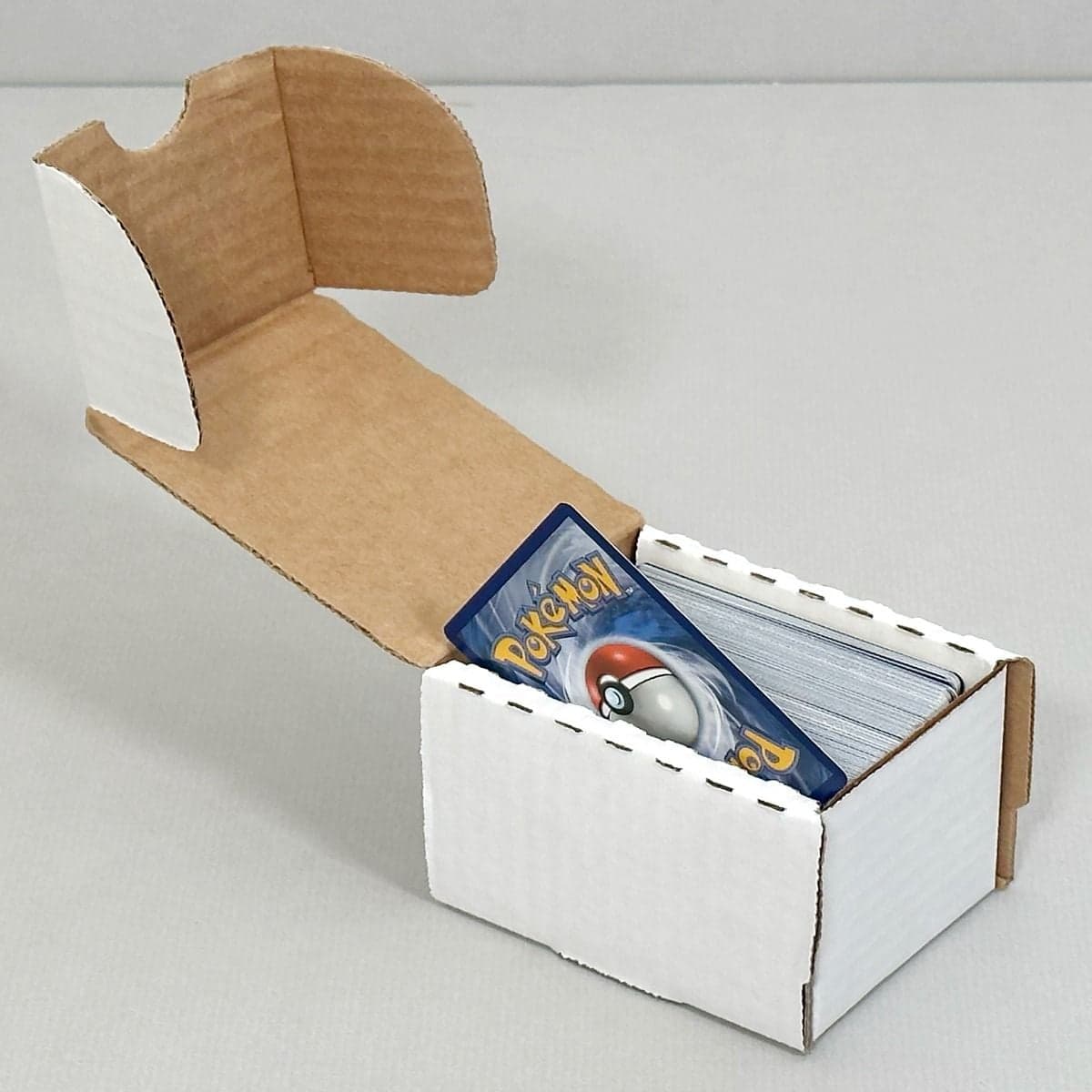 BCW 100 count box filled with cards