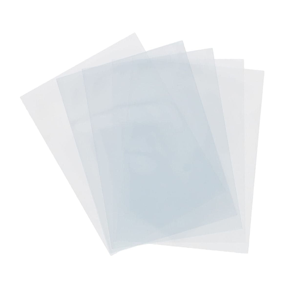 BCW Regular Inner Sleeves, empty and fanned out