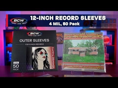 12-Inch Record Sleeves - 4 MIL