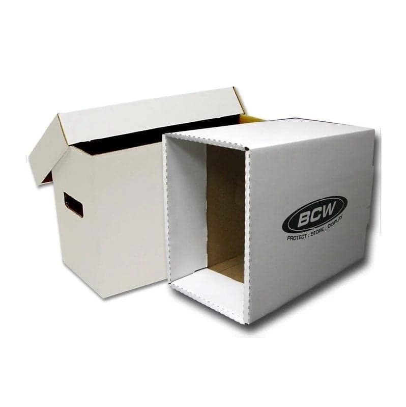 BCW short comic box with short house