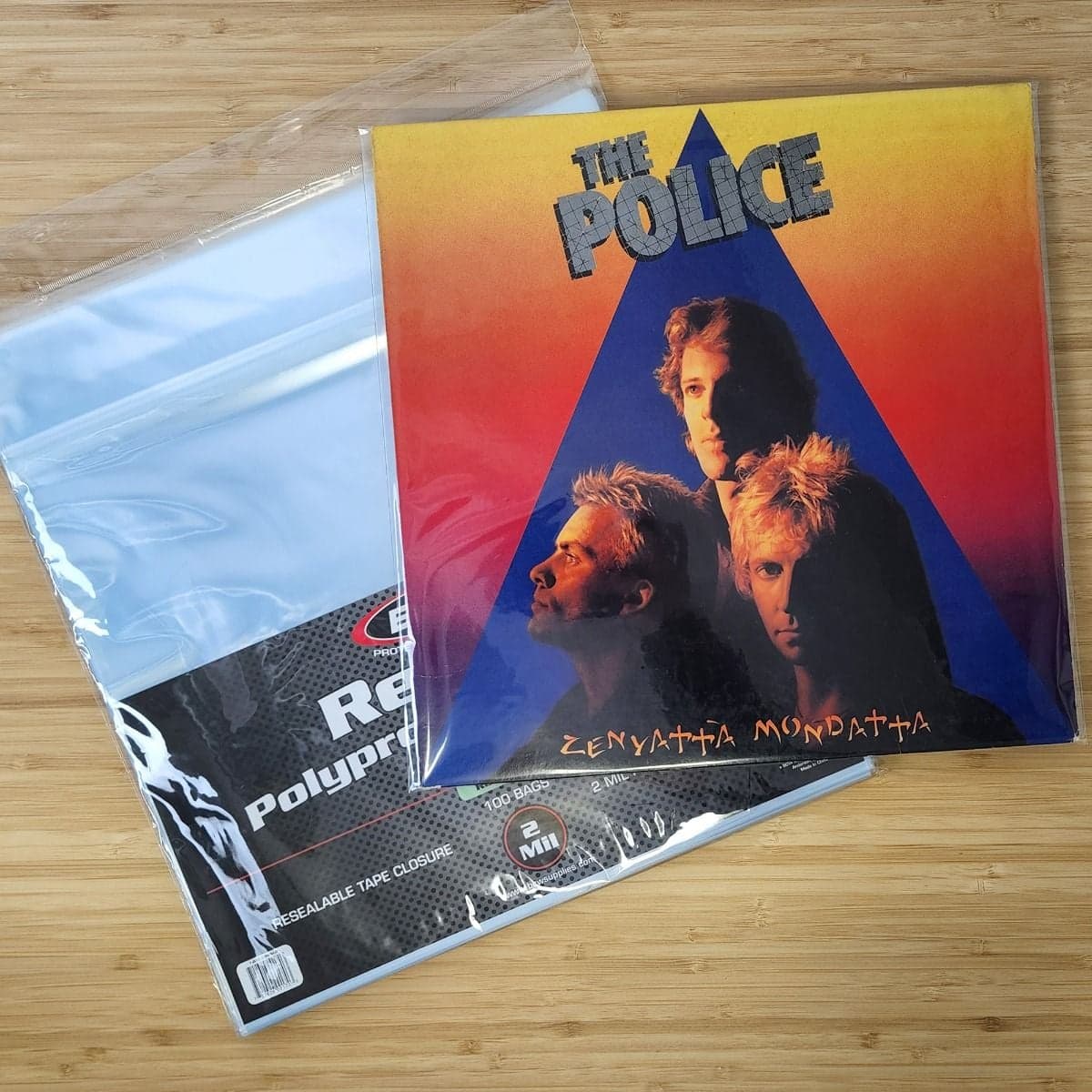 Resealable 12-Inch Record Bags