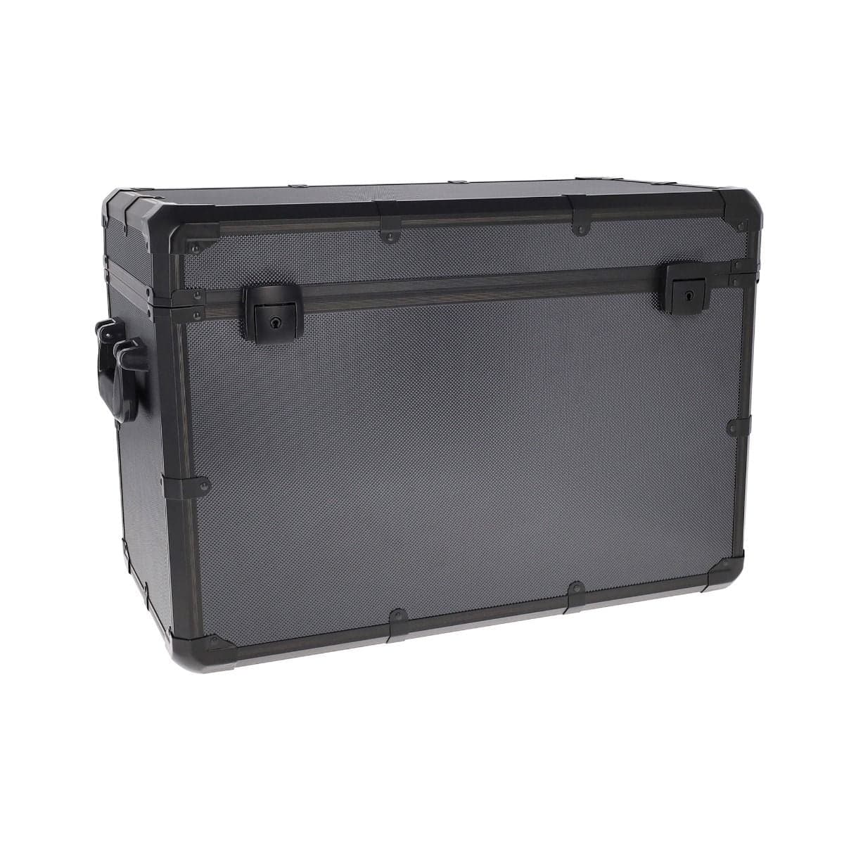 BCW X-Large Graded Latching Case - Comics - 30 ct, angled view, case closed, showcasing the latching mechanism