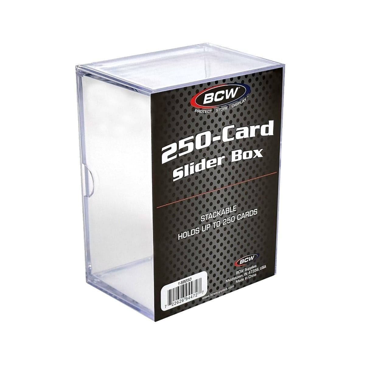 BCW 250 Card Slider Box