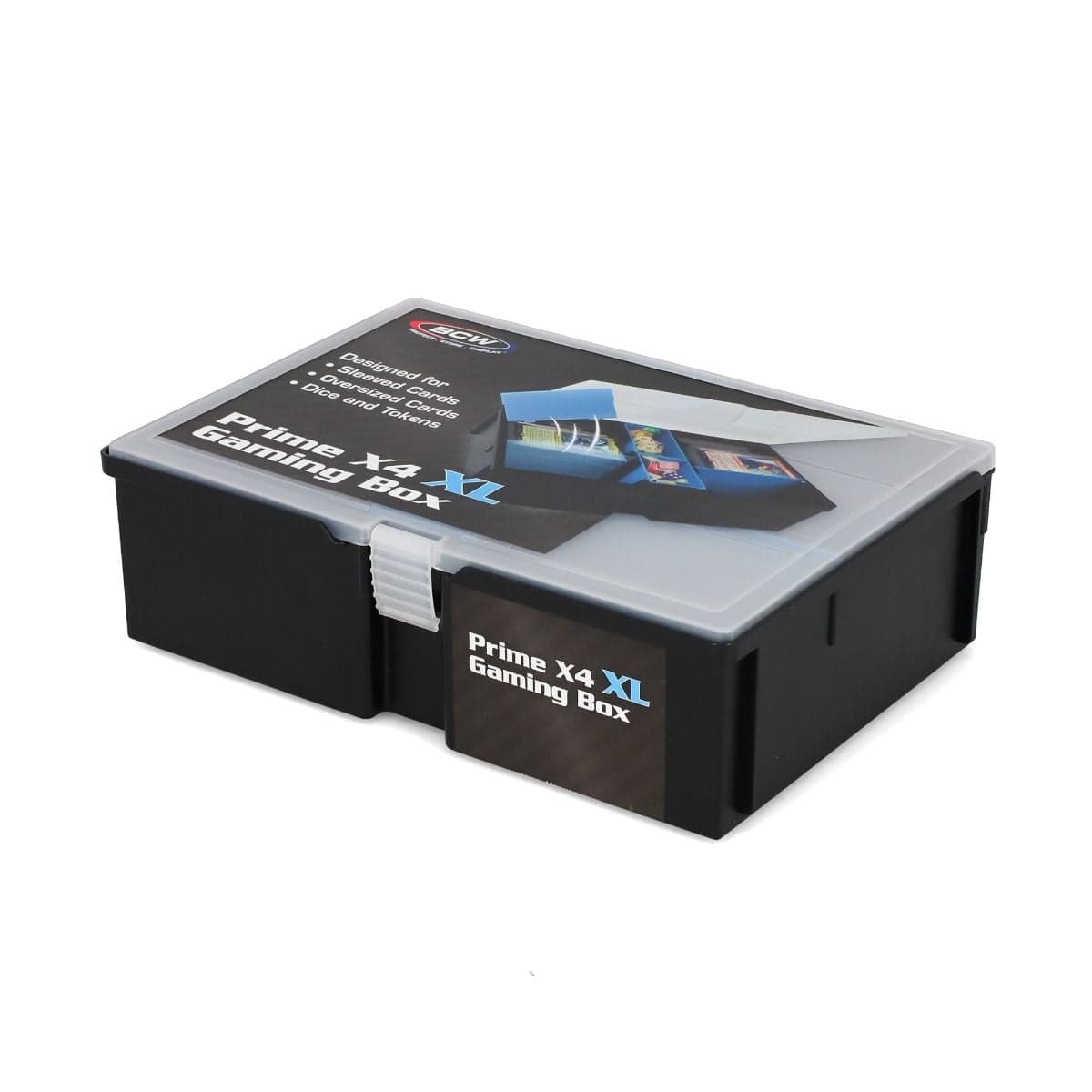 Closed BCW Prime X4 XL Gaming Box at an angle