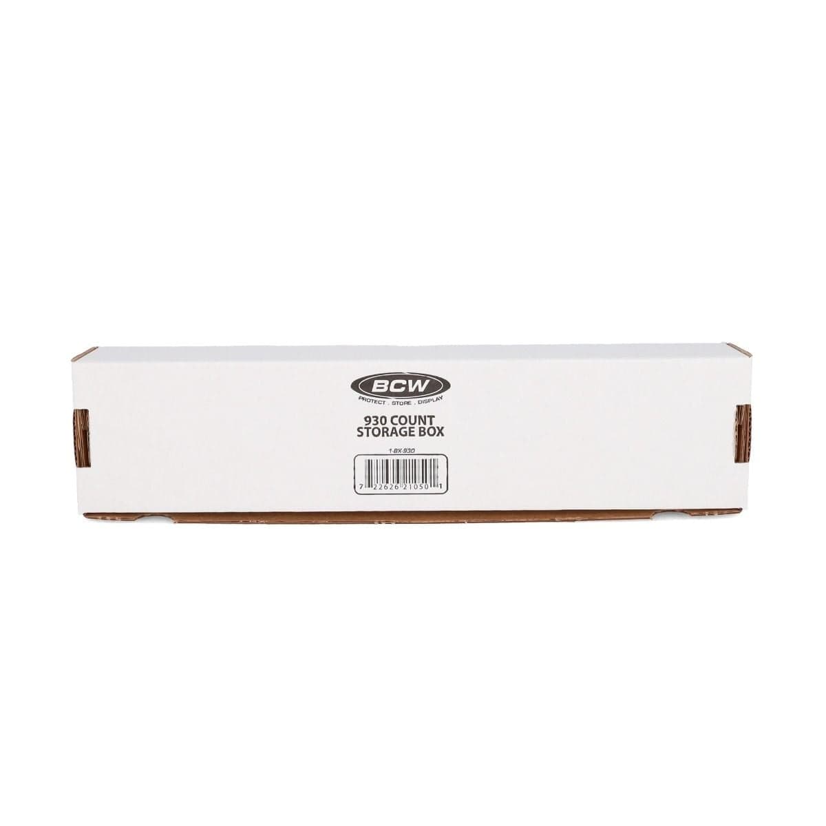 BCW 930 count box. Bottom info print