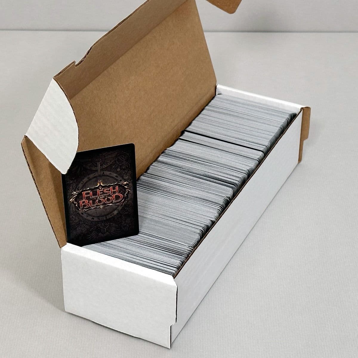 BCW 660 count box filled with cards