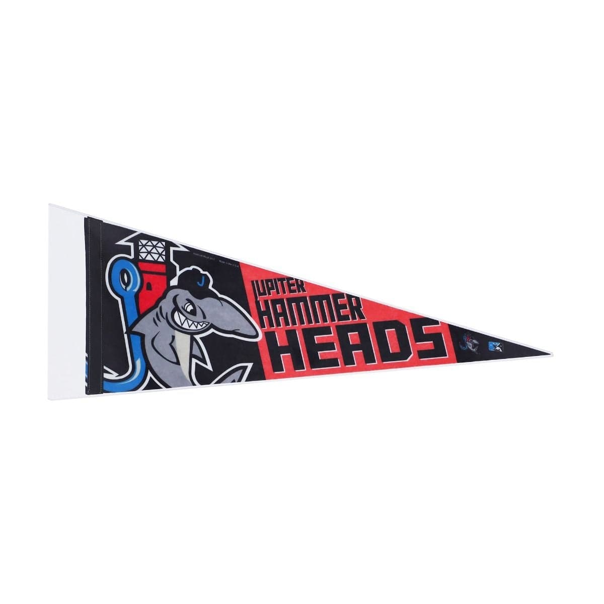 BCW 12 by 30 inch Pennant Topload Holder with pennant