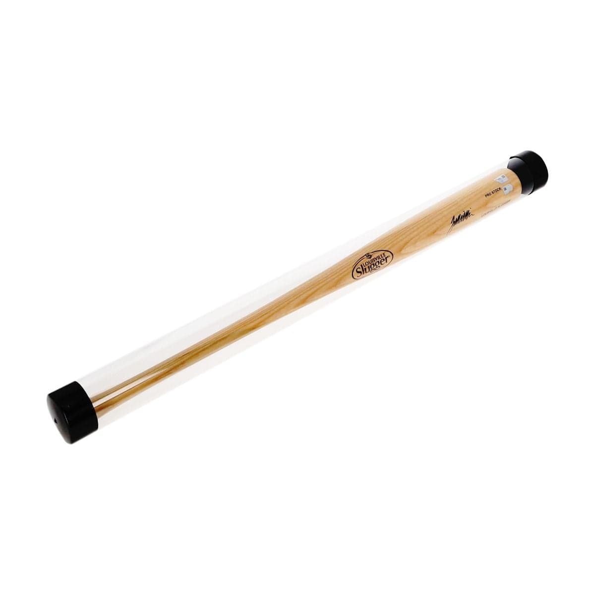 BCW Baseball Bat Tube with baseball bat inside