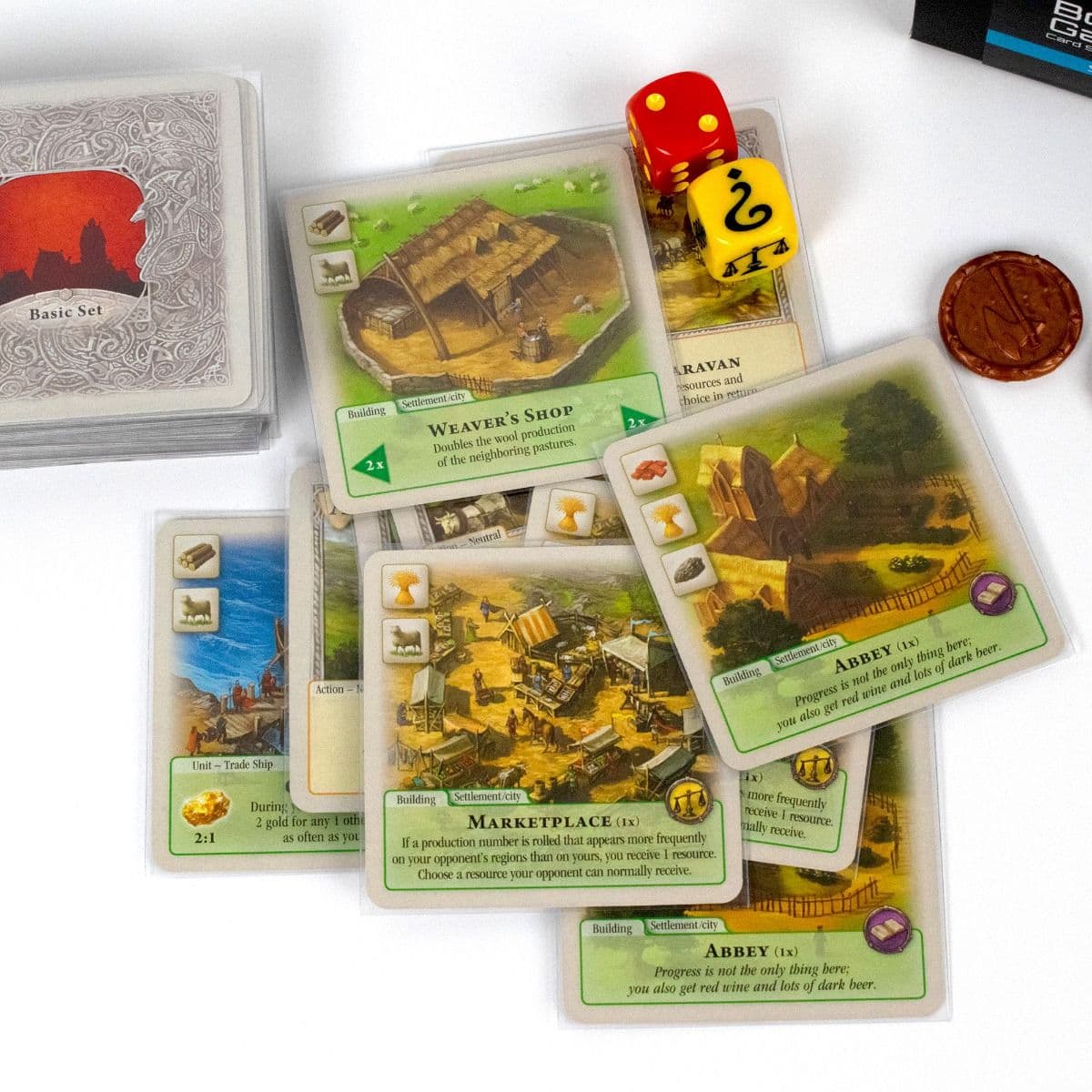 Spectrum BCW Board Game Sleeves - Square No.1 (70MM X 70MM) tabletop game