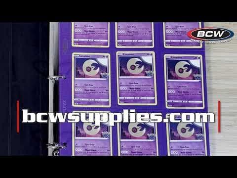 Side Loading 18-Pocket Pro Pages - Purple