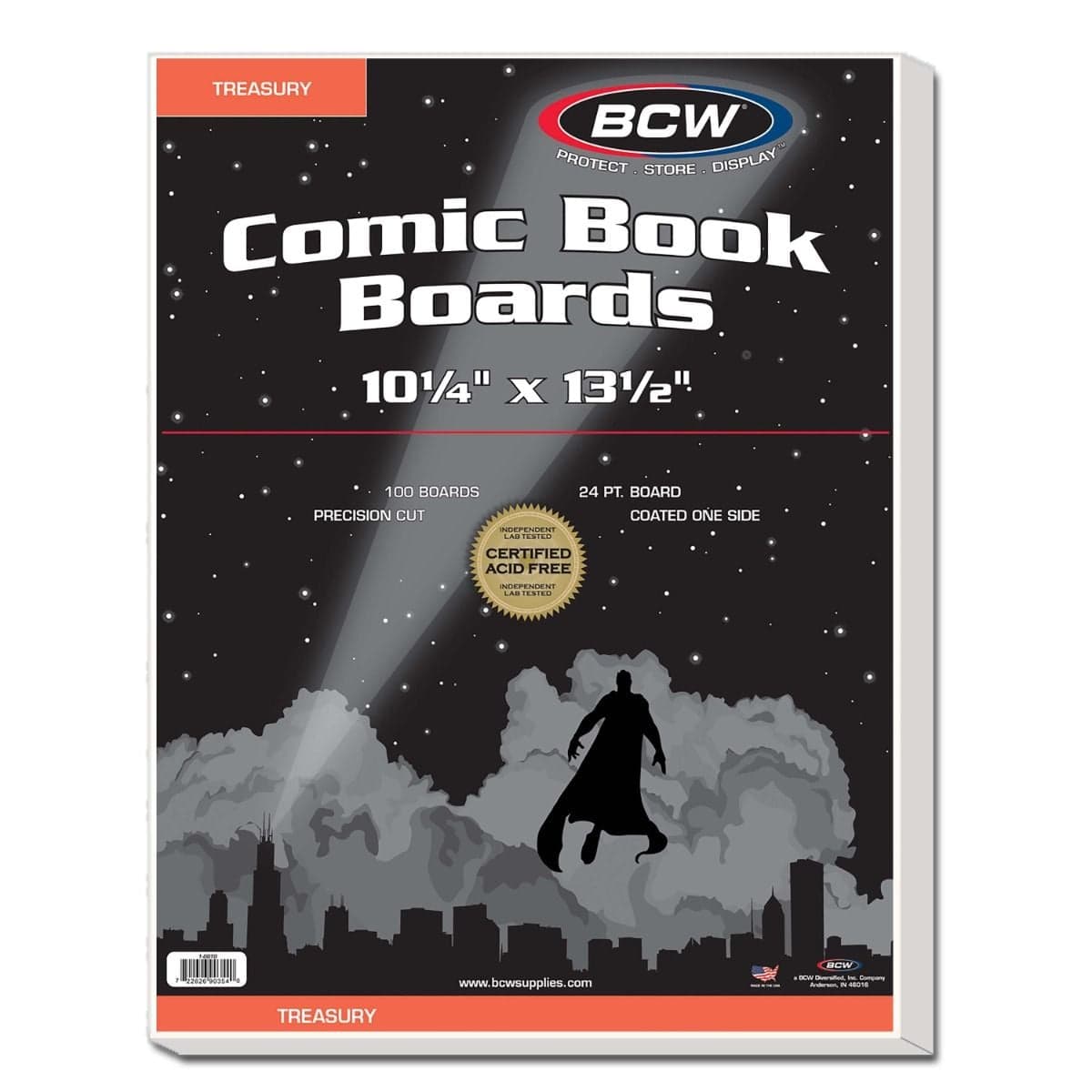 Packaging of BCW Treasury Comic Book Boards